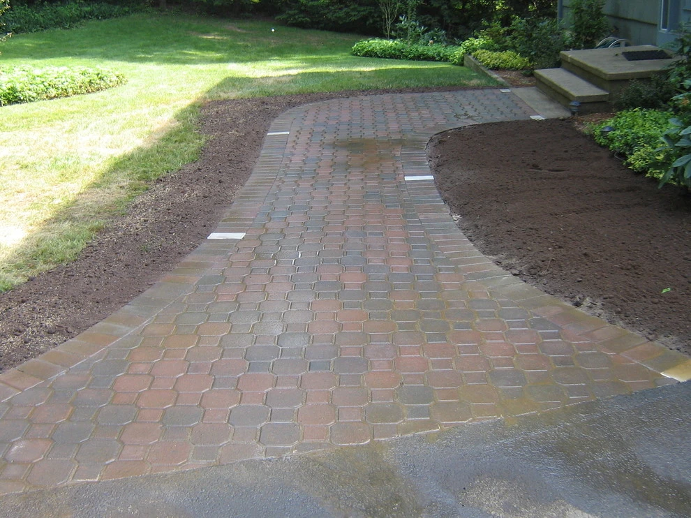 Two Walkways - Northford by TJB-INC Landscape & Drainage Contractor - Photo 3