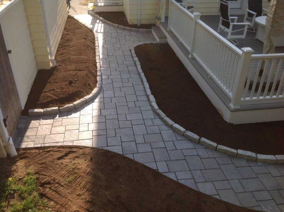 Various Belgium Block installations by TJB-INC Landscape & Drainage Contractor - Photo 7