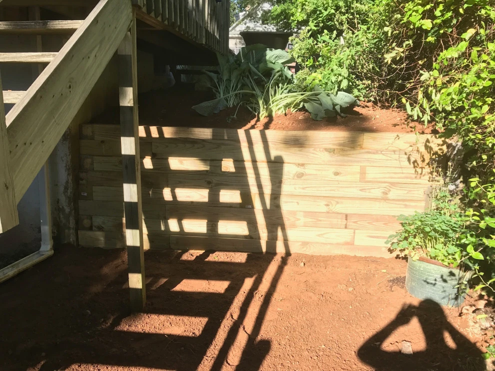 Failed cinder block replacement by TJB-INC Landscape & Drainage Contractor - Photo 3