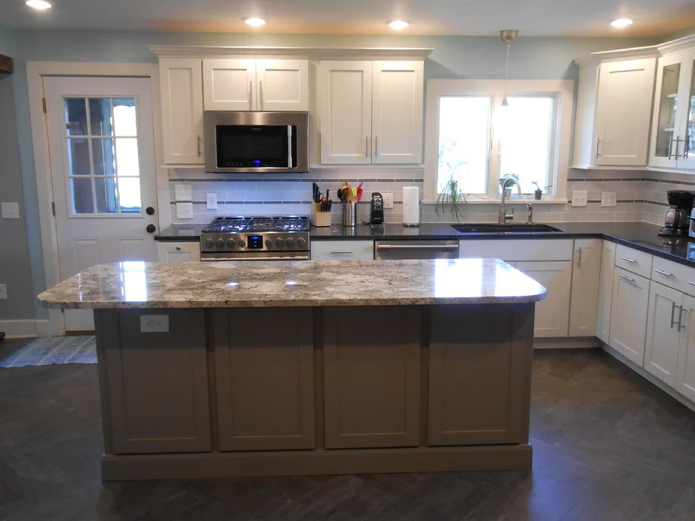 Farmhouse Kitchen Remodel in Chili, NY by Julianna Hall - Cambre Kitchens & Bath,LLC - Photo 11