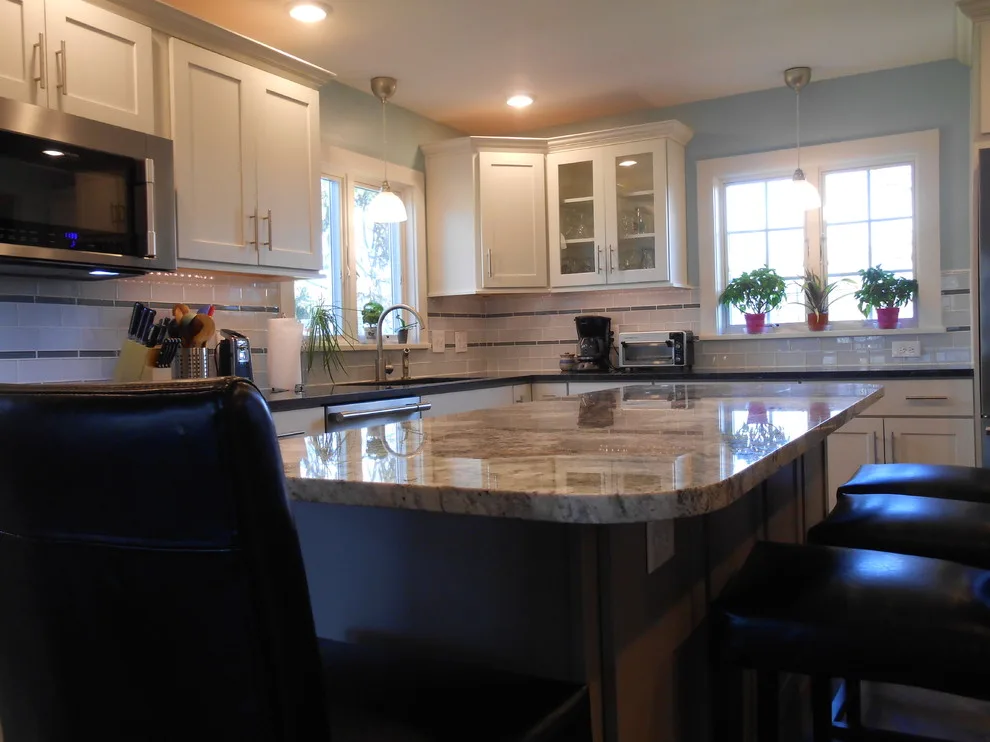 Farmhouse Kitchen Remodel in Chili, NY by Julianna Hall - Cambre Kitchens & Bath,LLC - Photo 2