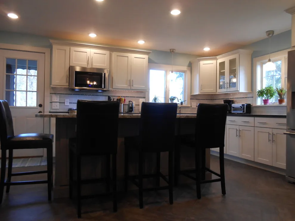 Farmhouse Kitchen Remodel in Chili, NY by Julianna Hall - Cambre Kitchens & Bath,LLC - Photo 8