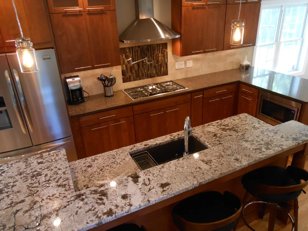 Pittsford 2, NY Kitchen Remodel by Julianna Hall - Cambre Kitchens & Bath,LLC - Photo 6