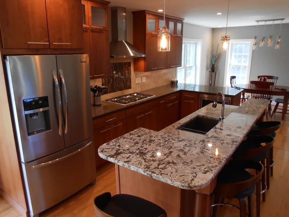 Pittsford 2, NY Kitchen Remodel by Julianna Hall - Cambre Kitchens & Bath,LLC - Photo 7