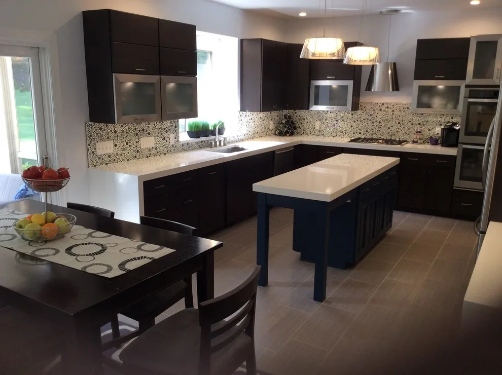 Pittsford, NY Kitchen Remodel by Julianna Hall - Cambre Kitchens & Bath,LLC - Photo 8