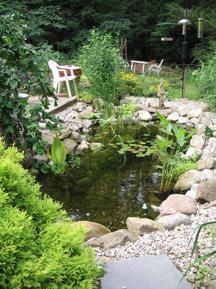 West Woods Rd Pond & Stream - Hamden by TJB-INC Landscape & Drainage Contractor - Photo 4