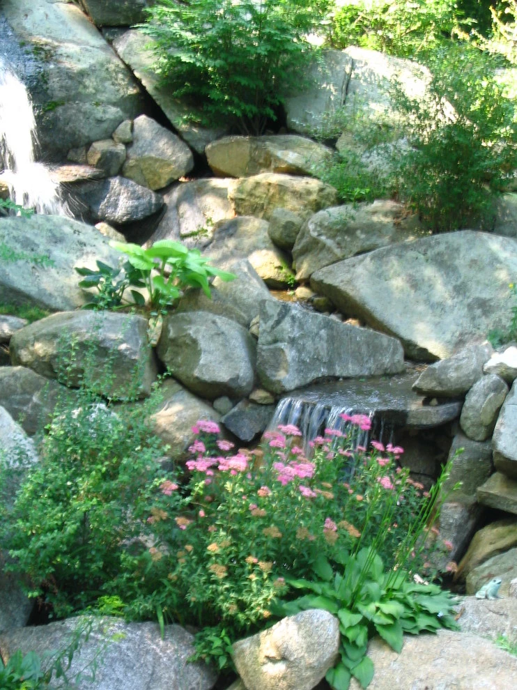 Wisecup: Huge Water Feature - Westport by TJB-INC Landscape & Drainage Contractor - Photo 16