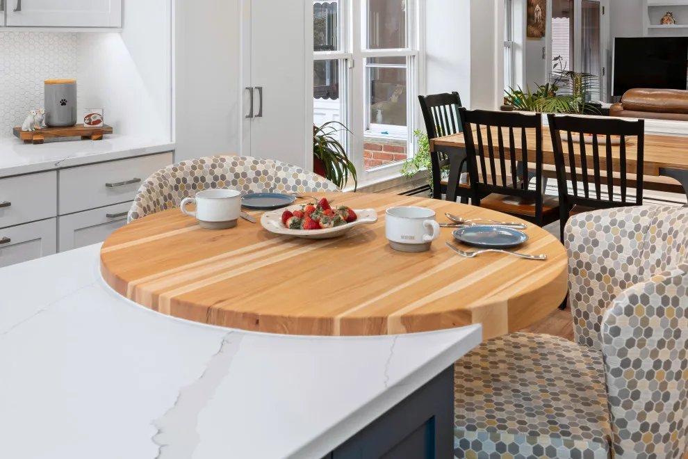 Larger Kitchen with Entertaining Island Top by Inspiration Kitchen And Bath - Photo 5