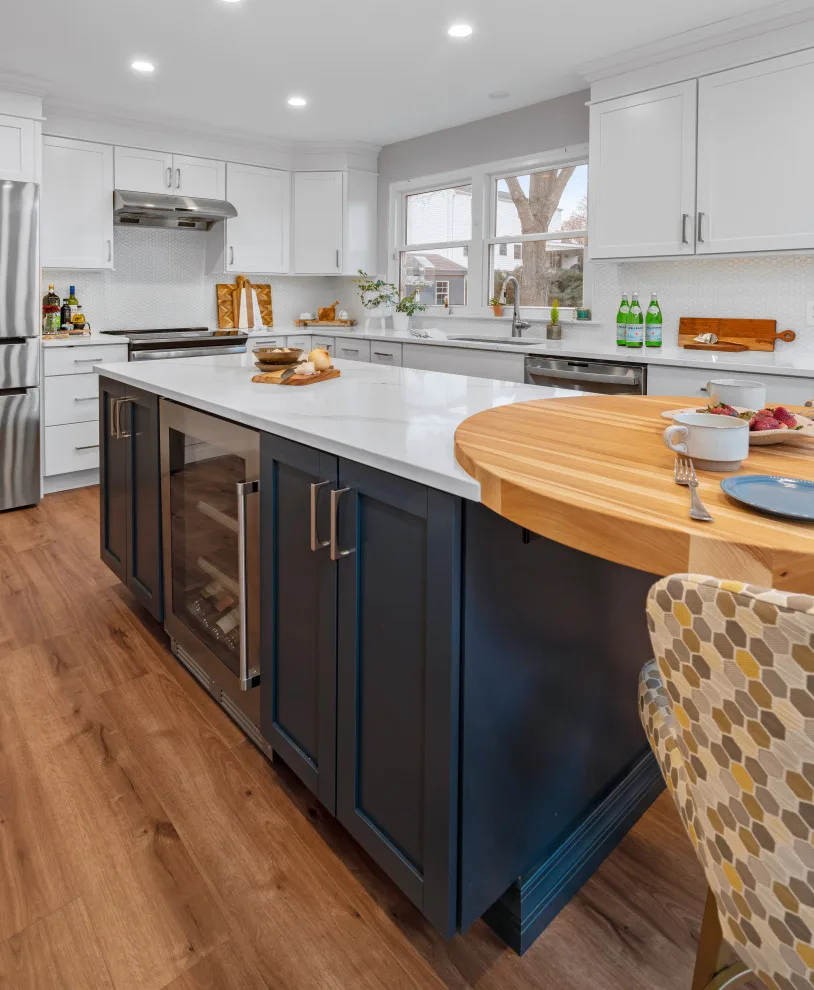 Larger Kitchen with Entertaining Island Top by Inspiration Kitchen And Bath - Photo 4