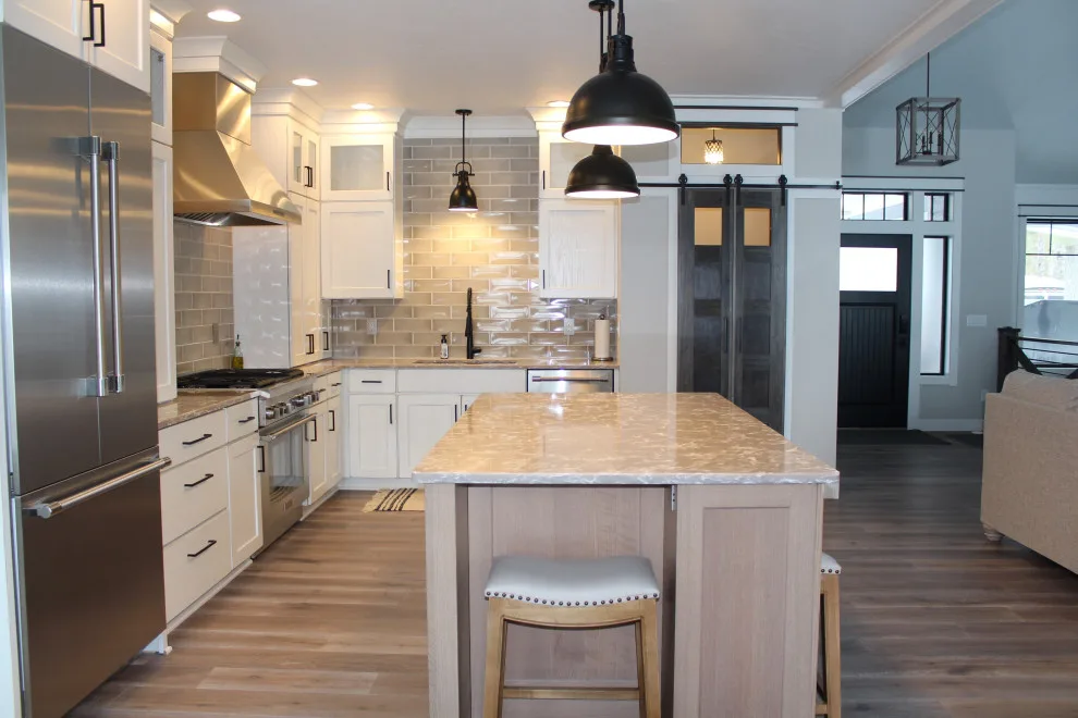 Rustic, Modern, and Industrial-Inspired Kitchen by Eagle River Cabinets - Photo 8