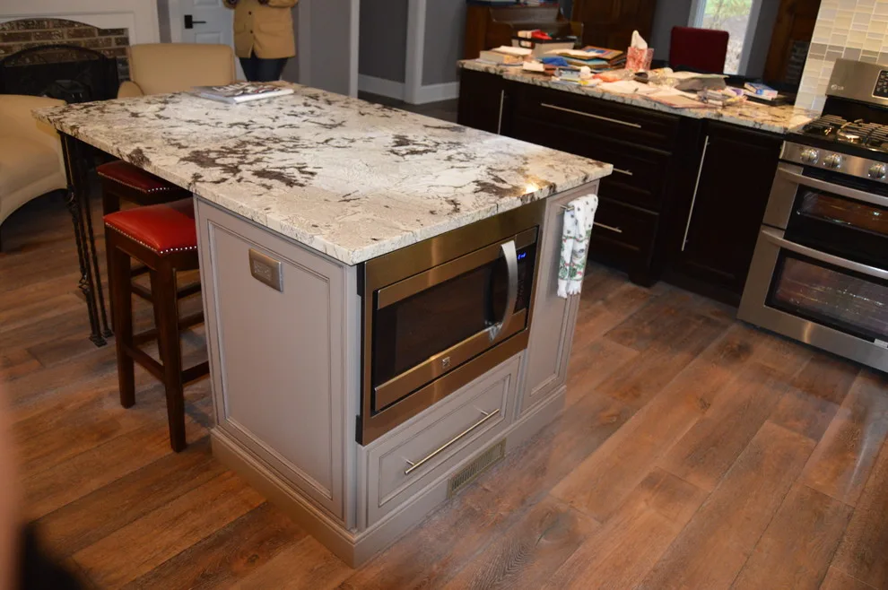 Kraftmaid and Diamond Reflection Culinary Space by Jeff Shafier Of Lowe's Home Improvement - Photo 8