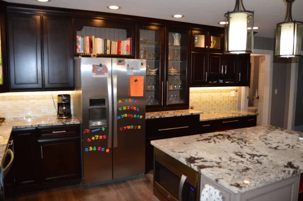 Kraftmaid and Diamond Reflection Culinary Space by Jeff Shafier Of Lowe's Home Improvement - Photo 9