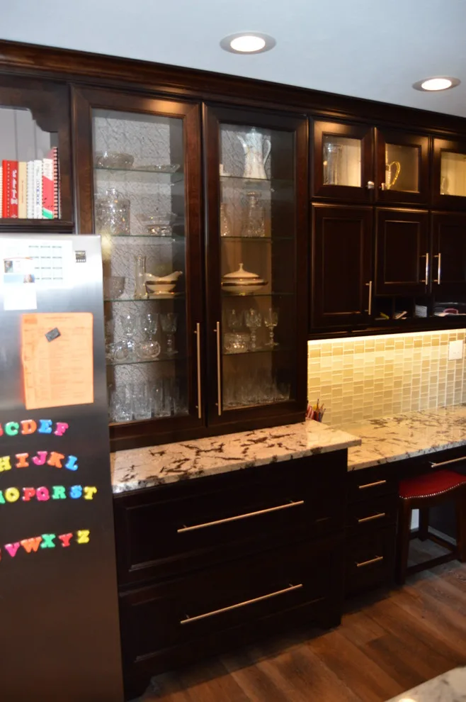 Kraftmaid and Diamond Reflection Culinary Space by Jeff Shafier Of Lowe's Home Improvement - Photo 5