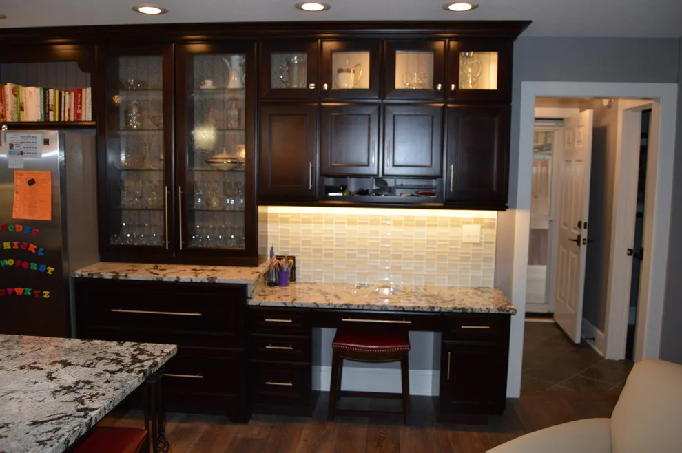 Kraftmaid and Diamond Reflection Culinary Space by Jeff Shafier Of Lowe's Home Improvement - Photo 12