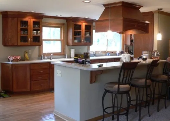 KraftMaid: Transforming Galley Kitchen into Open Concept by The Kitchen Place - Photo 6