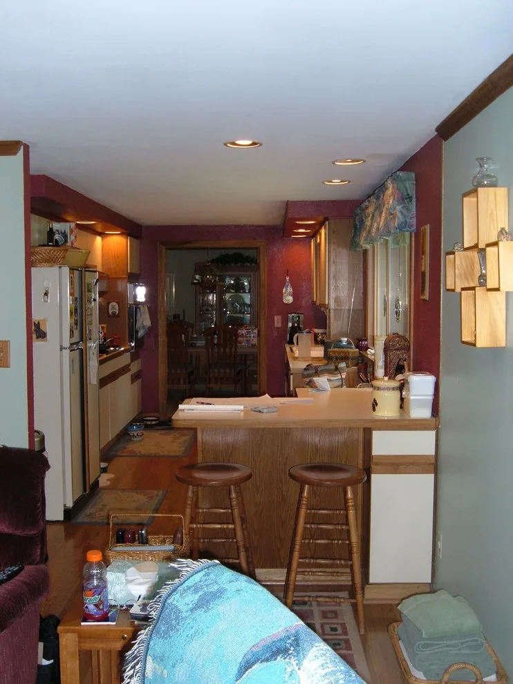KraftMaid: Transforming Galley Kitchen into Open Concept by The Kitchen Place - Photo 7