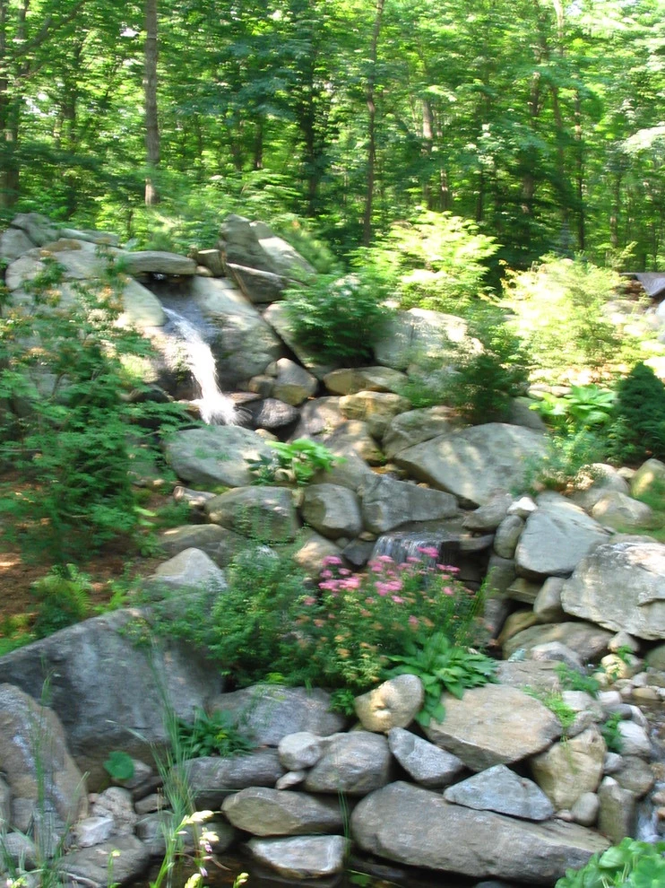Wisecup: Huge Water Feature - Westport by TJB-INC Landscape & Drainage Contractor - Photo 17