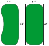 Sample drawings of putting green layouts by TJB-INC Landscape & Drainage Contractor - Photo 8
