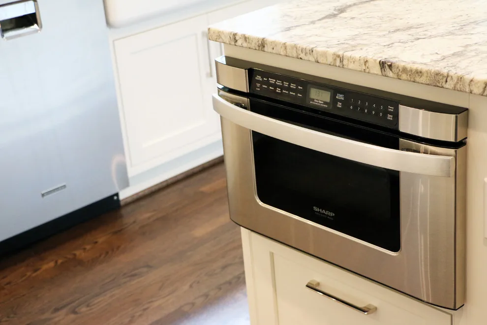 Transitional Kitchen with White Inset Cabinets by Dream Kitchen Builders - Photo 6