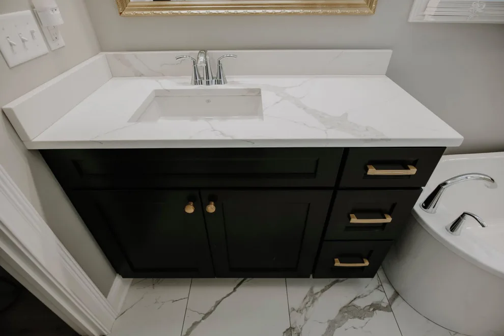 A Dual-Designed Primary Bathroom for Him and Her by Corvin's Floor Coverings & Cabinetry - Photo 3