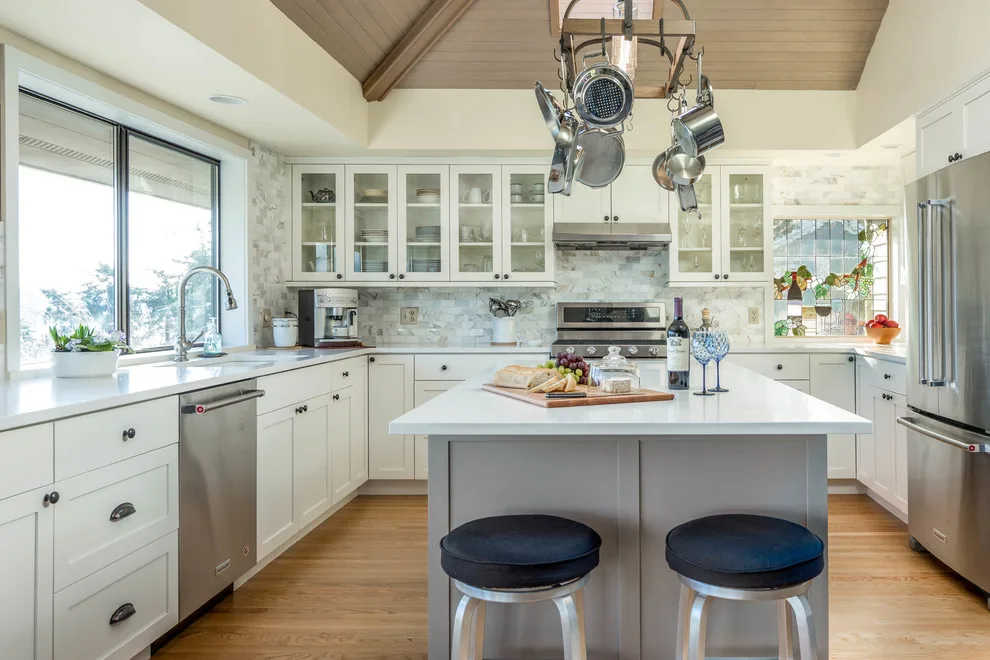 Bright and Breezy Whidbey Kitchen by Treefrog Design - Photo 5