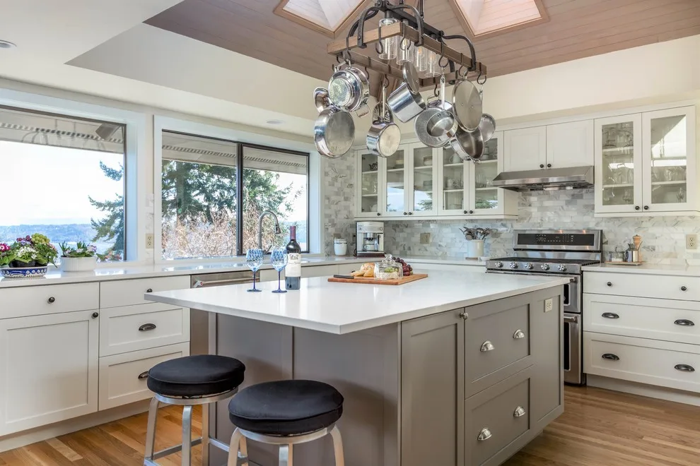 Bright and Breezy Whidbey Kitchen by Treefrog Design - Photo 2
