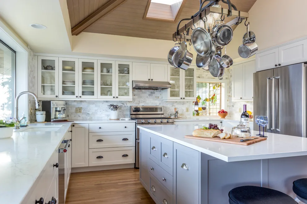 Bright and Breezy Whidbey Kitchen by Treefrog Design - Photo 9