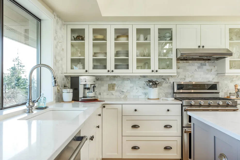 Bright and Breezy Whidbey Kitchen by Treefrog Design - Photo 6