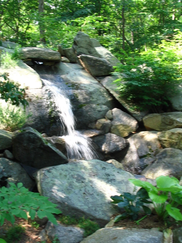 Wisecup: Huge Water Feature - Westport by TJB-INC Landscape & Drainage Contractor - Photo 13