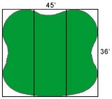 Sample drawings of putting green layouts by TJB-INC Landscape & Drainage Contractor - Photo 2