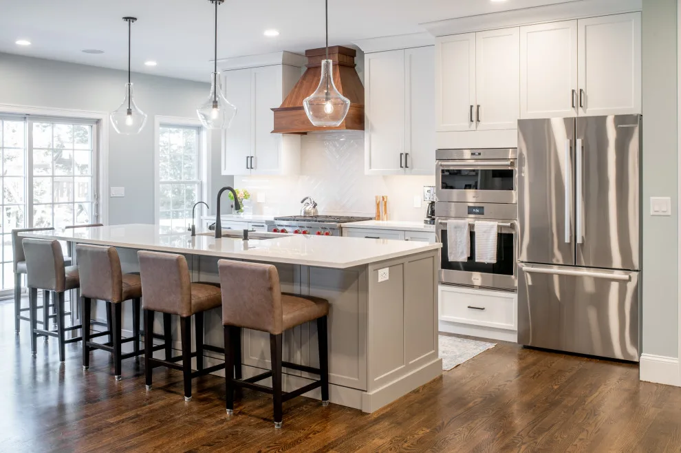 Contemporary Farmhouse Kitchen in Littleton by Dawn Willis, Great Spaces Inc. - Photo 2
