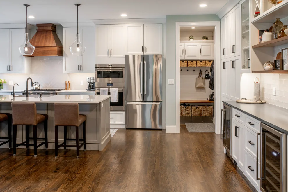 Contemporary Farmhouse Kitchen in Littleton by Dawn Willis, Great Spaces Inc. - Photo 5
