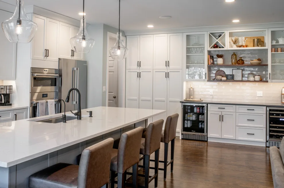 Contemporary Farmhouse Kitchen in Littleton by Dawn Willis, Great Spaces Inc. - Photo 7