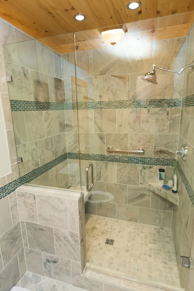 Log Cabin Bathrooms by Cavender's The Interior Company - Photo 5