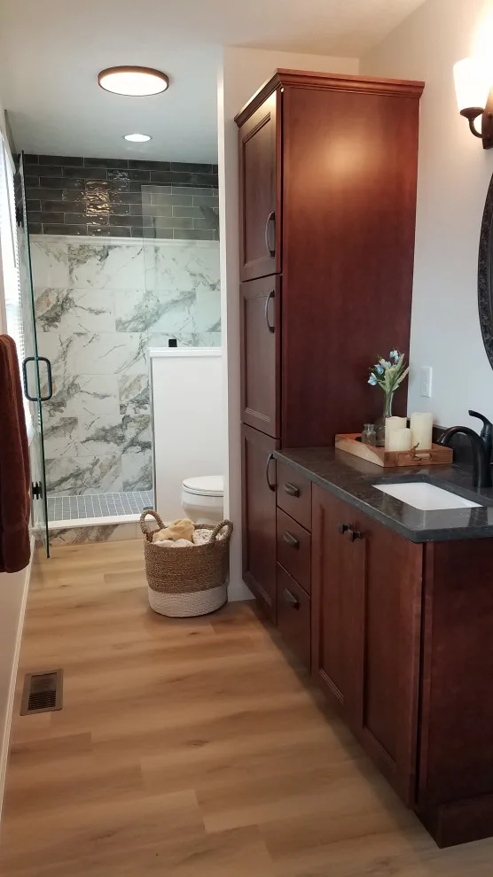 Macedon, NY - Master Bathroom Renovation by Julianna Hall - Cambre Kitchens & Bath,LLC - Photo 12