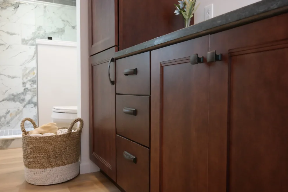 Macedon, NY - Master Bathroom Renovation by Julianna Hall - Cambre Kitchens & Bath,LLC - Photo 7