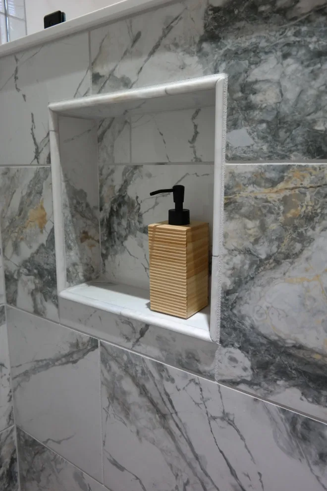 Macedon, NY - Master Bathroom Renovation by Julianna Hall - Cambre Kitchens & Bath,LLC - Photo 6