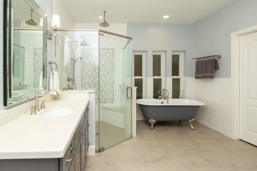 Marlstone Luxury Bathroom by Griffin Design - Photo 7