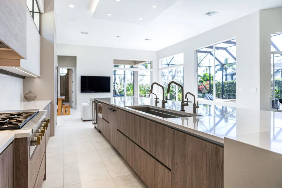 Spacious Modern Two-Tone Kitchen in West Bay by DaVinci Kitchens, Bath, & Cabinetry - Photo 4
