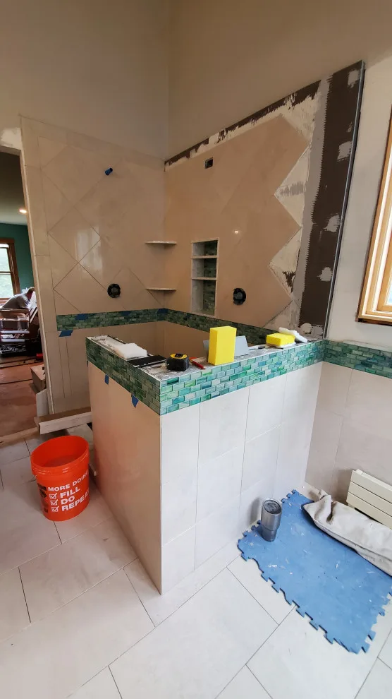 Swanzey, NH Master Bathroom Renovation by Camino Verde Designs - Photo 16