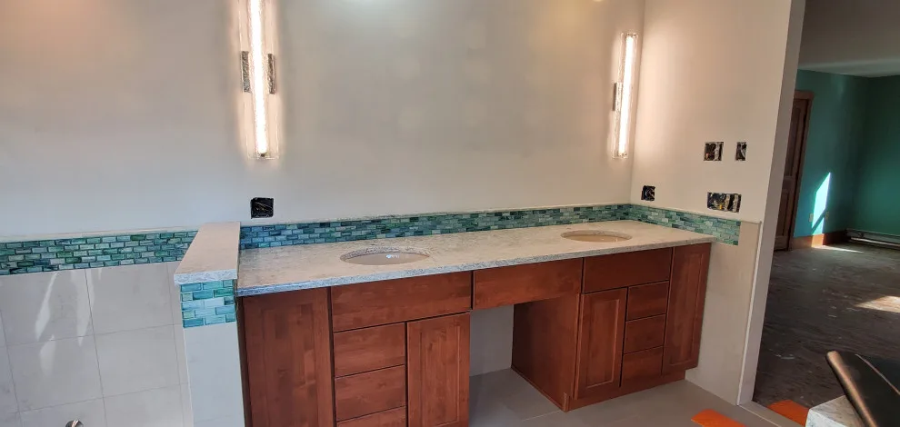 Swanzey, NH Master Bathroom Renovation by Camino Verde Designs - Photo 31