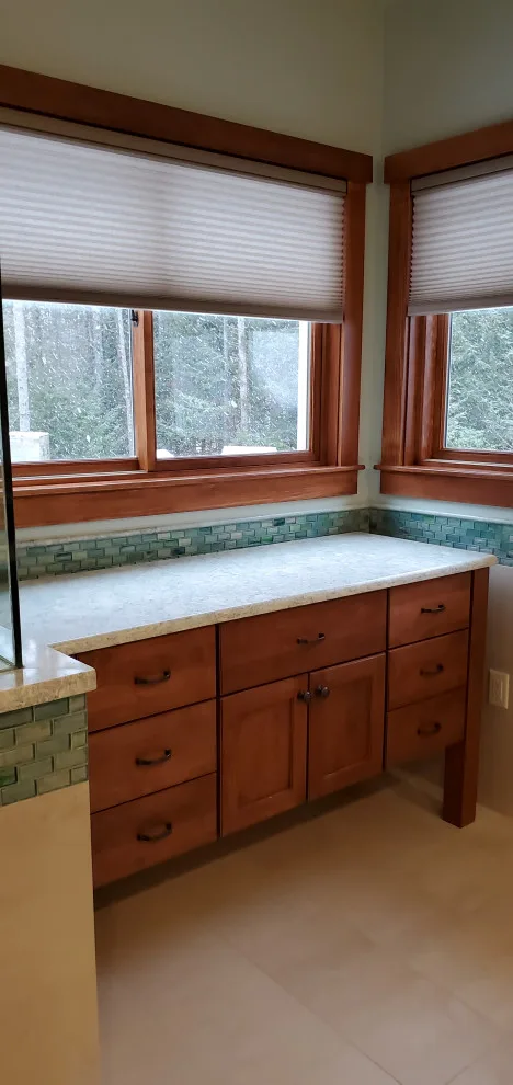Swanzey, NH Master Bathroom Renovation by Camino Verde Designs - Photo 18
