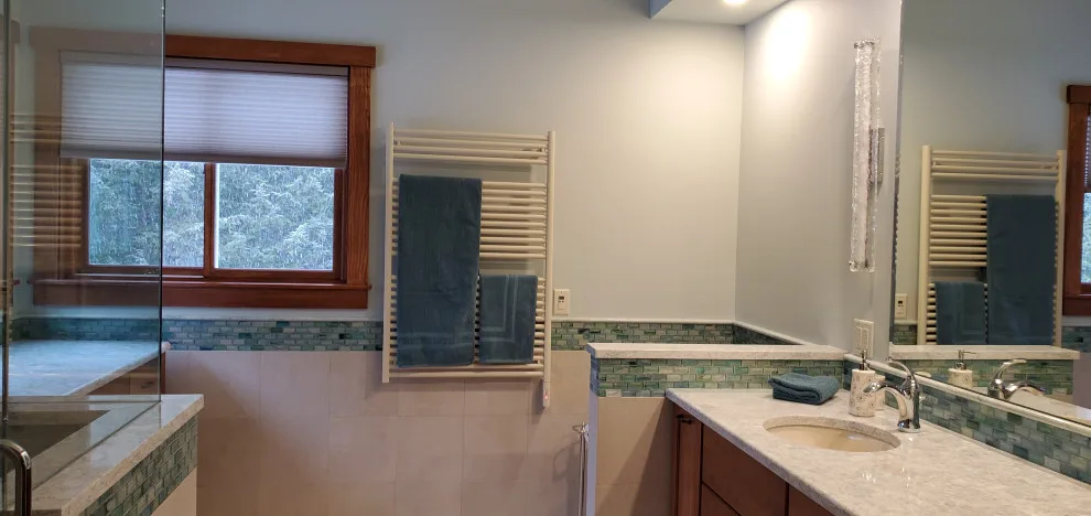 Swanzey, NH Master Bathroom Renovation by Camino Verde Designs - Photo 28