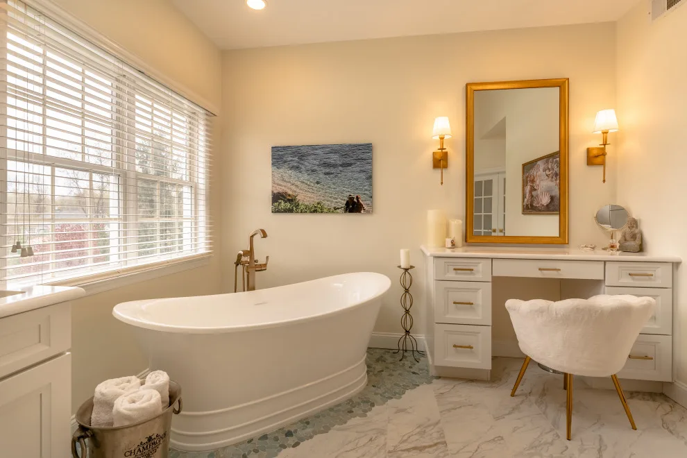 Newtown, PA Master Bathroom by Weiler's Kitchen And Bath Design Center - Photo 8