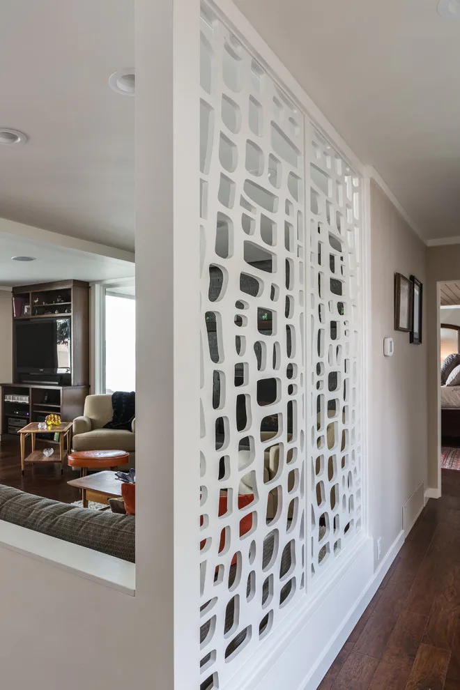 Mid-Century Style Living Room and Kitchen by Interior Dimensions - Photo 3