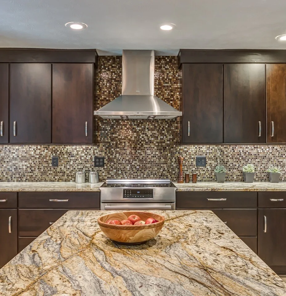 Contemporary Espresso Slab Cabinetry by The Kitchen Place - Photo 6