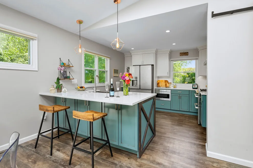 Mid-century modern home kitchen makeover by Inspiration Kitchen And Bath - Photo 2