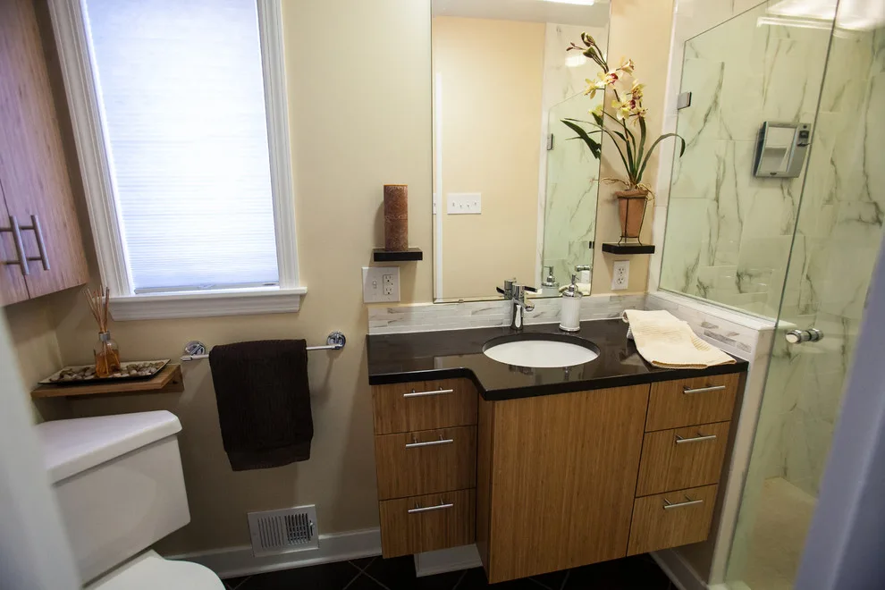 Mission Accomplished: Transforming the Master Bath by MadDesigns Kitchen, Bath, Interiors - Photo 6