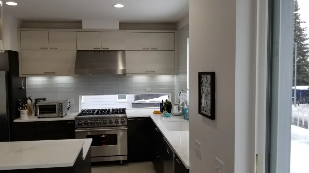 Contemporary Alaskan Kitchen by Jamie Tamanaha With Florcraft Carpet One - Photo 2