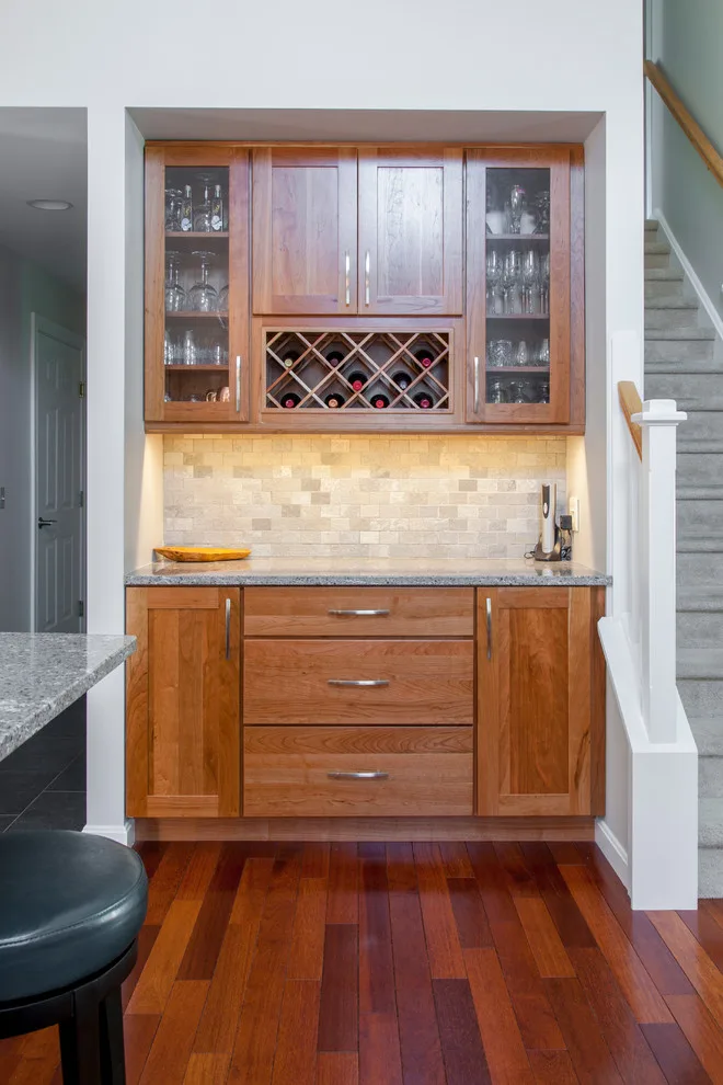 Contemporary Charming Cherry Kitchen by Chris Van Genechten - Kitchen & Bath Design - Photo 8